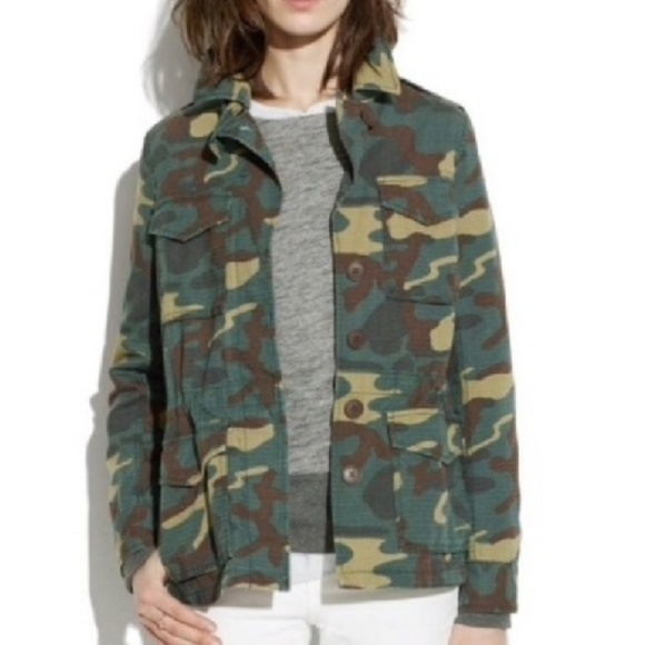 Madewell Jackets & Blazers - Madewell Camo Outbound Jacket